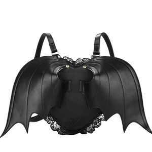 Bat wing pack kawaii goth backpack